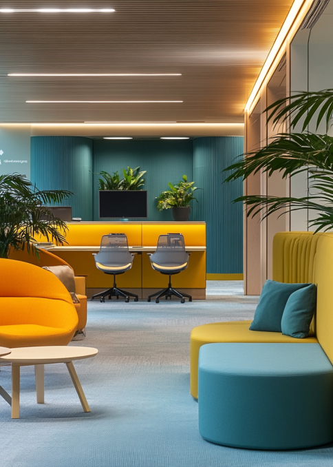 Pourquoi les couleurs au bureau sont loin d’être décoratives